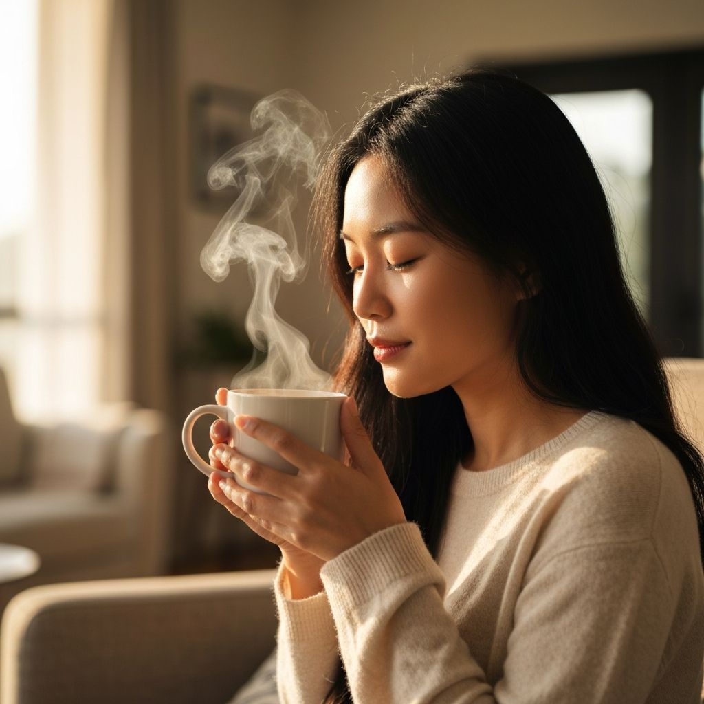 Savourer un moment avec du matcha